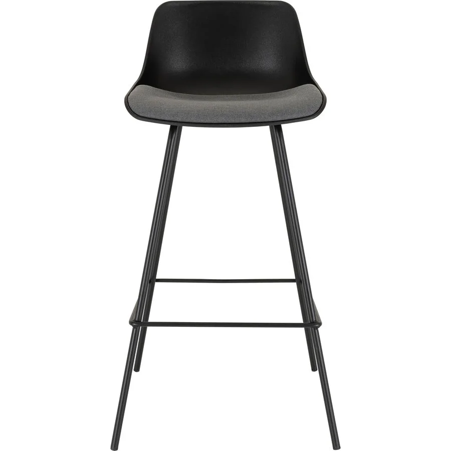 Barhocker Laya schwarz Polypropylen H 99 cm