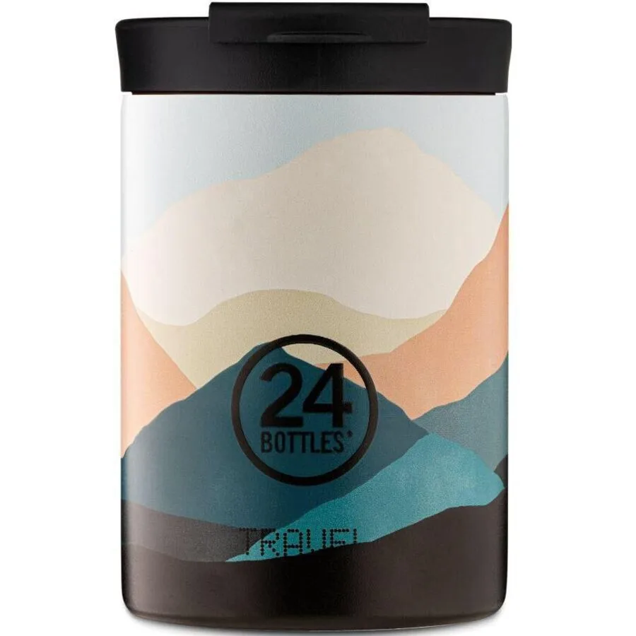 Thermobecher 24 Bottles Mountains H 12.5 cm 350 ml
