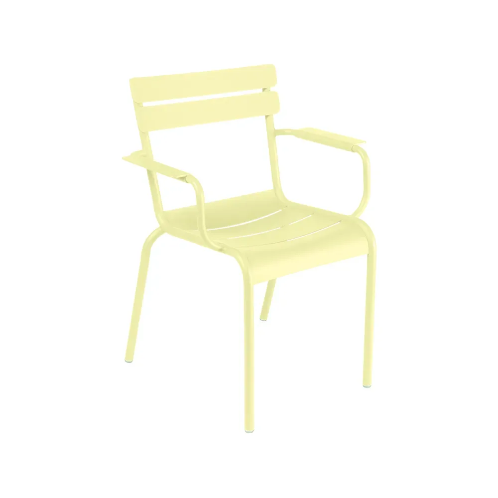 Fermob Luxembourg karmstol Frosted lemon (gul)