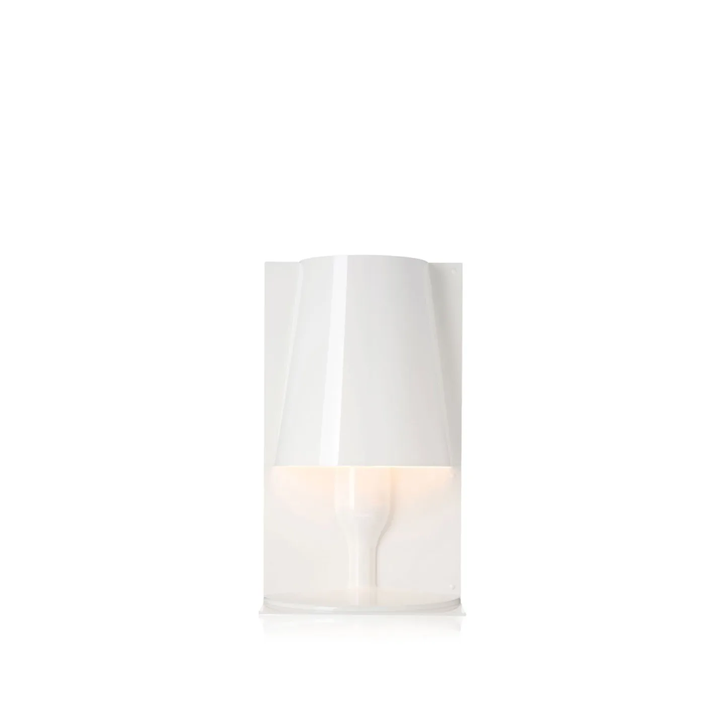Kartell - Take Table Lamp 9050, Matt White, Incl. LED 3,6W E14 - Bordslampor - Ferruccio Laviani - Vit