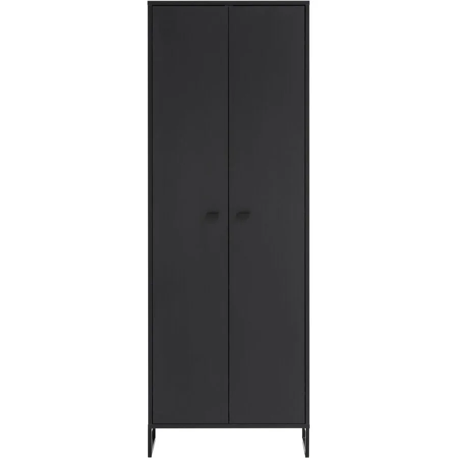 Schuhschrank Janine Schwarz Holzwerkstoff 60.2 cm 169.7 cm