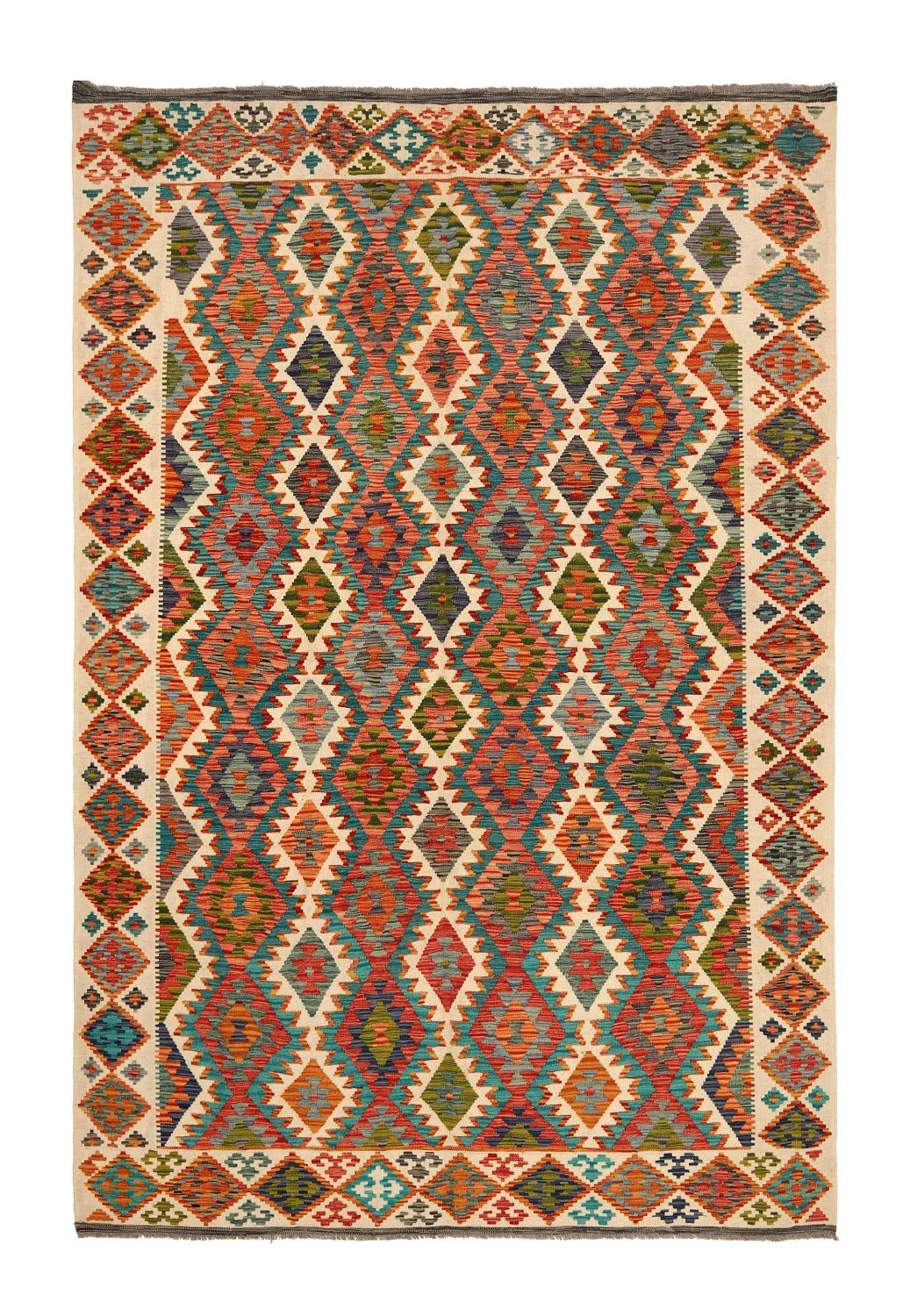 Orientalsk kelimteppe 299 x 203 cm (Størrelse: 299 x 203 cm)