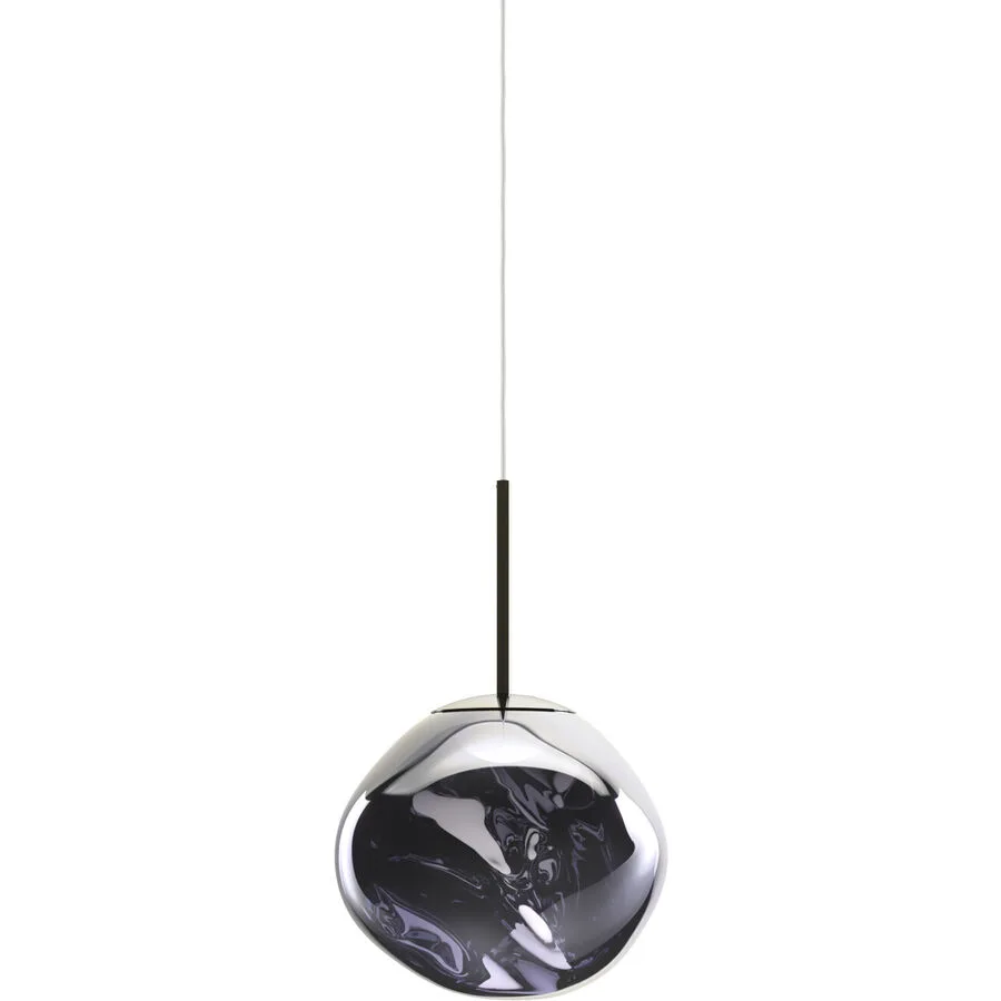 Tom Dixon Pendellampe Melt Kunststoff rauchgrau - Material: Polycarbonat