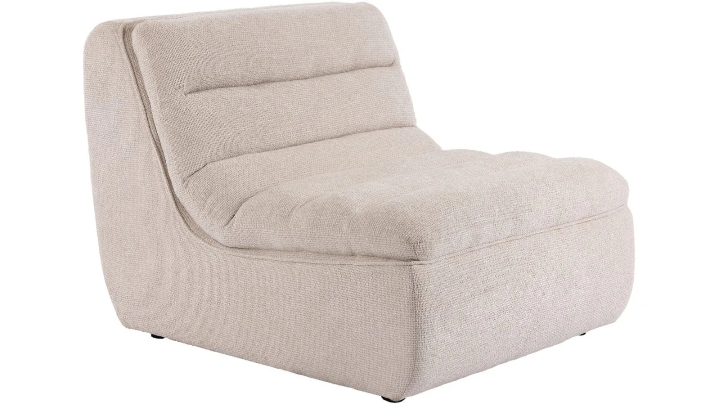 Valdoro Mittmodul i tyg 87 cm - Beige