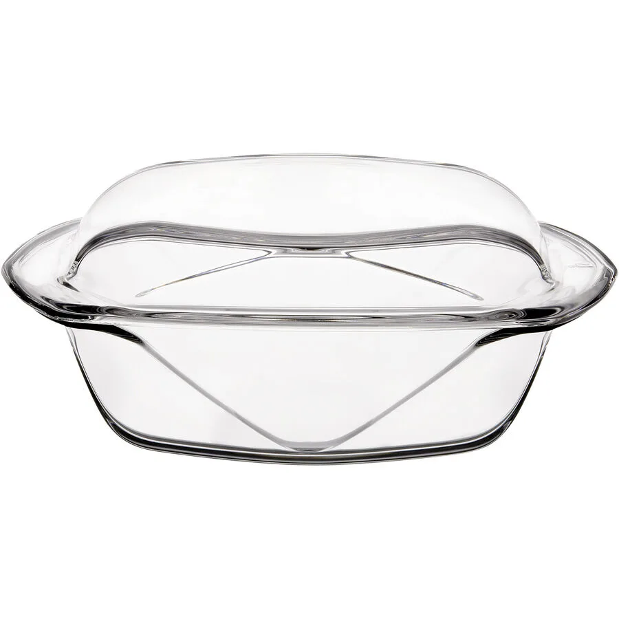 Auflaufform Chef Table Transparent Glas 25 cm
