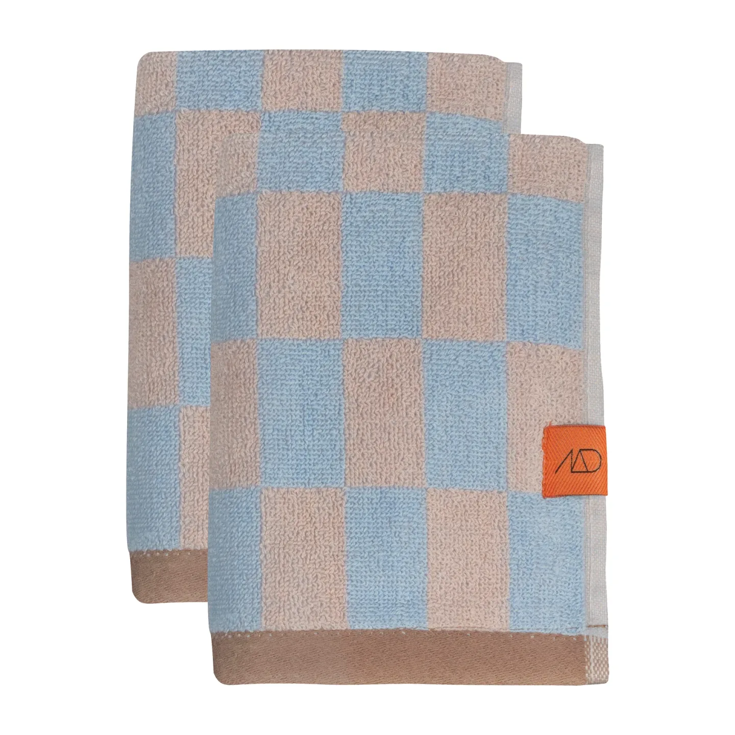 Mette Ditmer Retro handduk Light blue, 40x55 cm, 2-pack