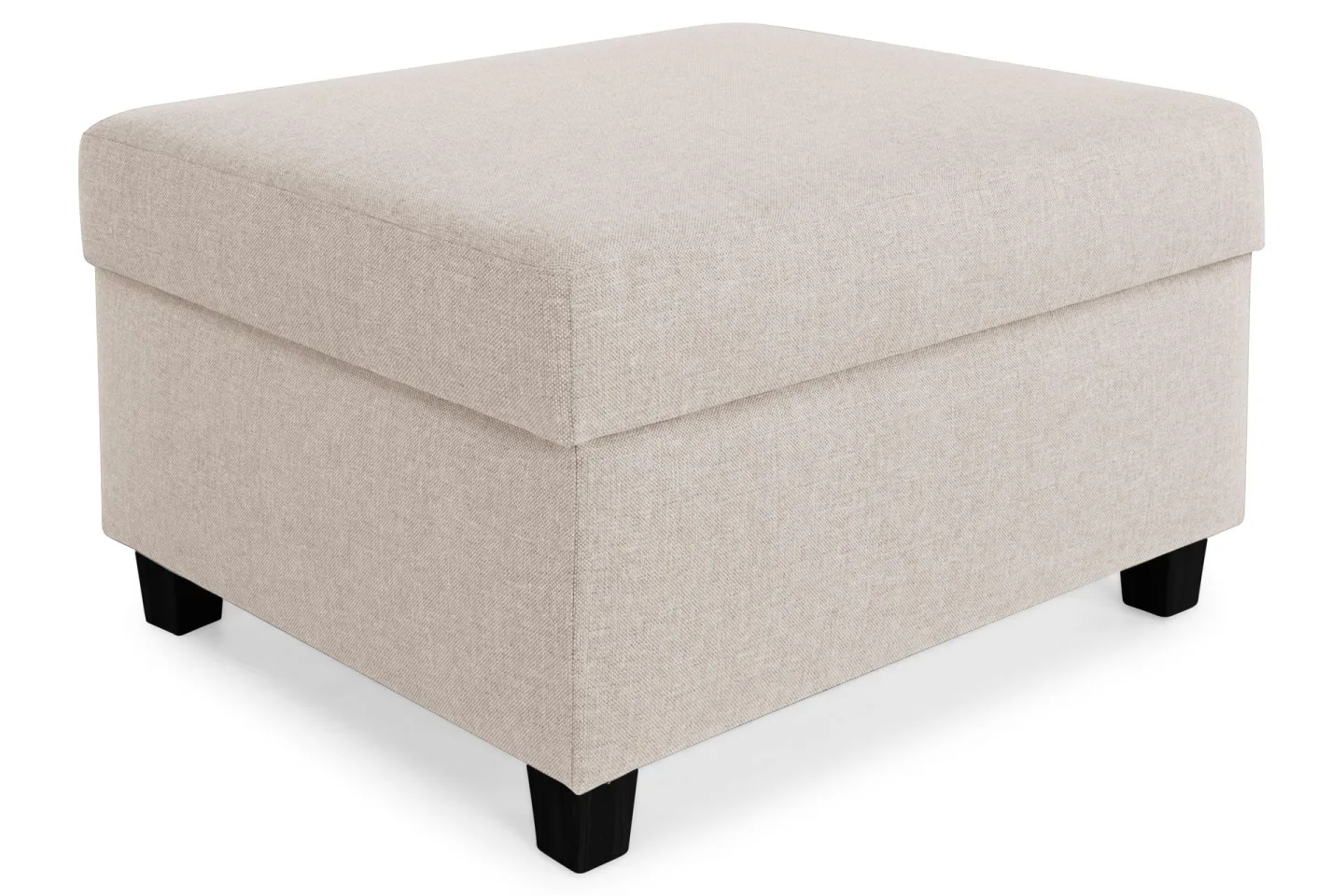 Crazy Fotpall med Förvaring 80x65 - Beige