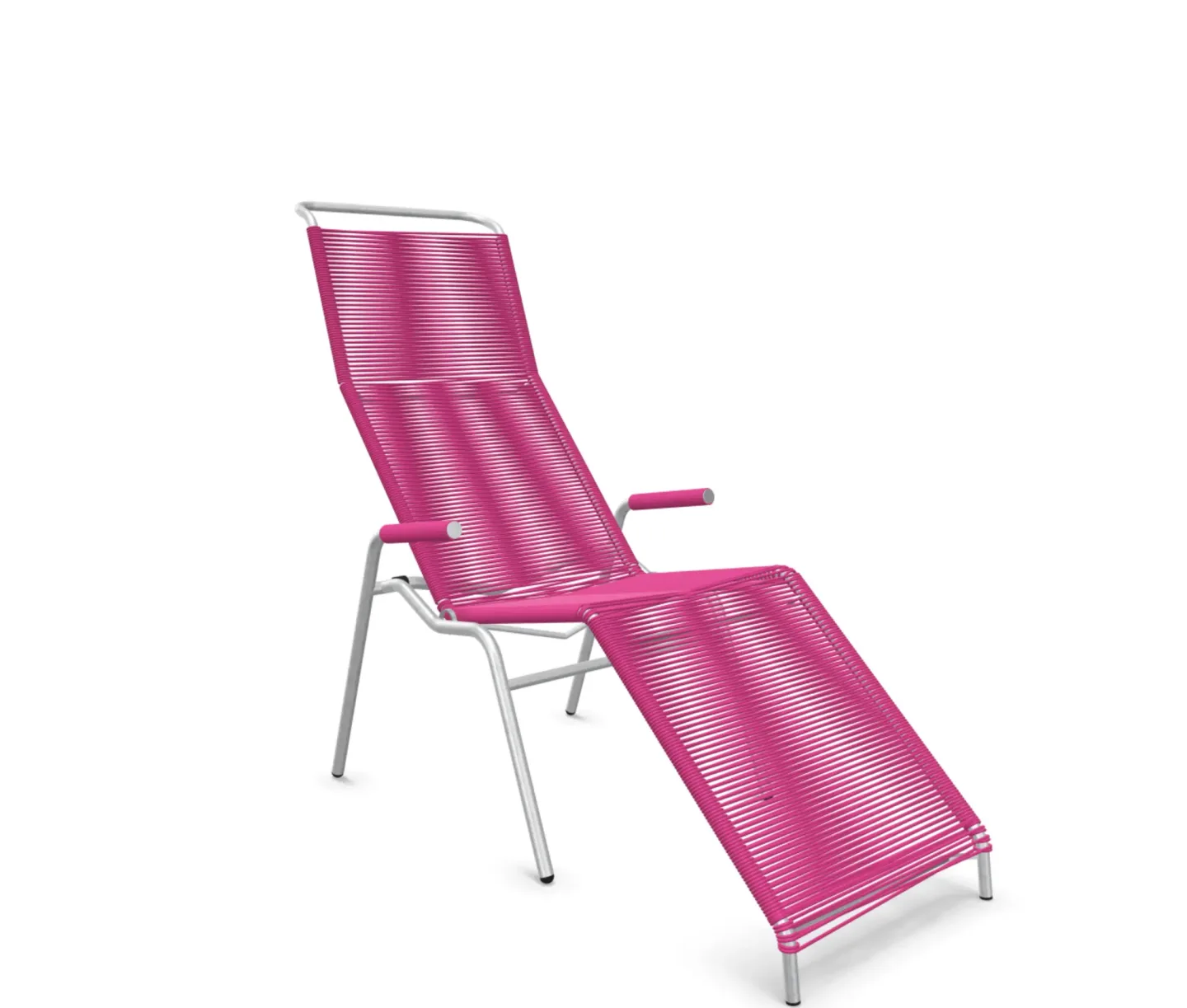 Schaffner Spaghetti-Liege Säntis Feuerverzinkt Rosa | Schubiger Möbel