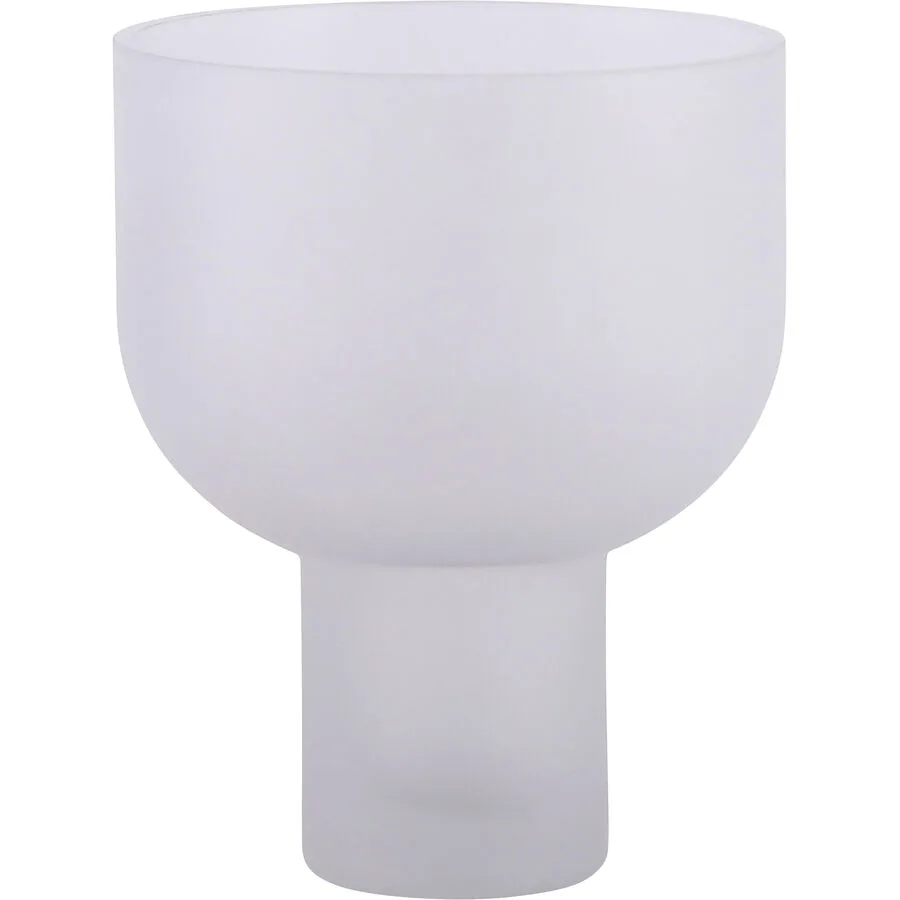 Vase Reduced Transparent Glas 25 cm