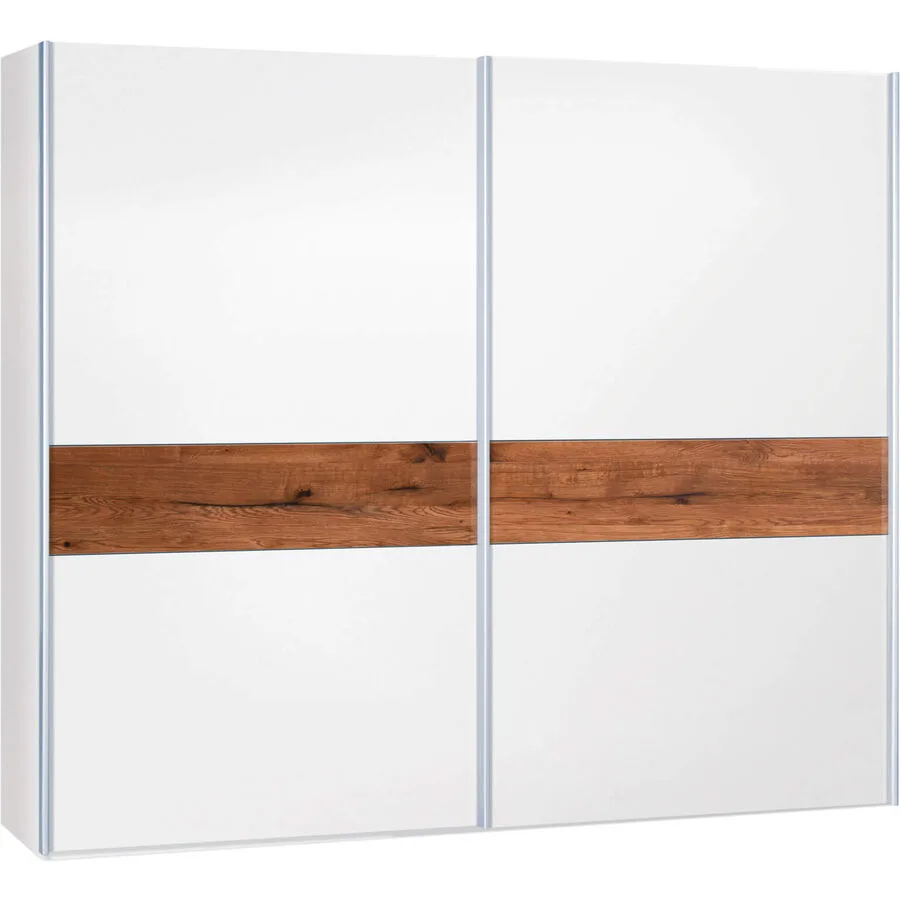 Modular Kleiderschrank Bogota Dekor weiss Holzwerkstoff B 252 cm