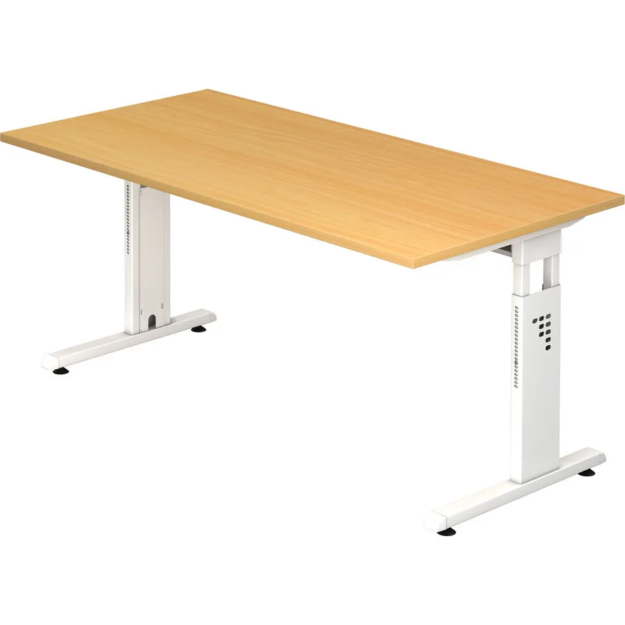 Schreibtisch Office buche Holzwerkstoff B 160 T 80 cm