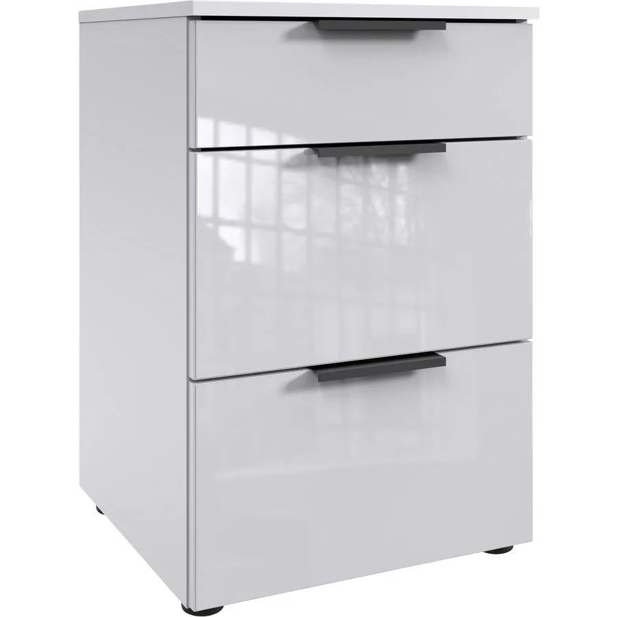 Kommode Sanko weiss Spanplatte B 41 H 61 cm