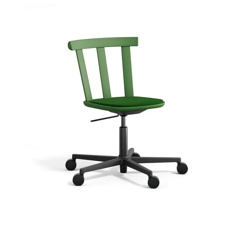 Stolab Alt Drehstuhl mit gepolstertem Sitz Birke Hallingdal 65-960 green-moosgrün 16