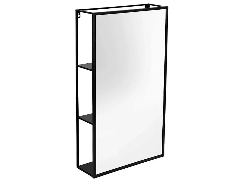 Spiegel AMARA 40x70cm schwarz