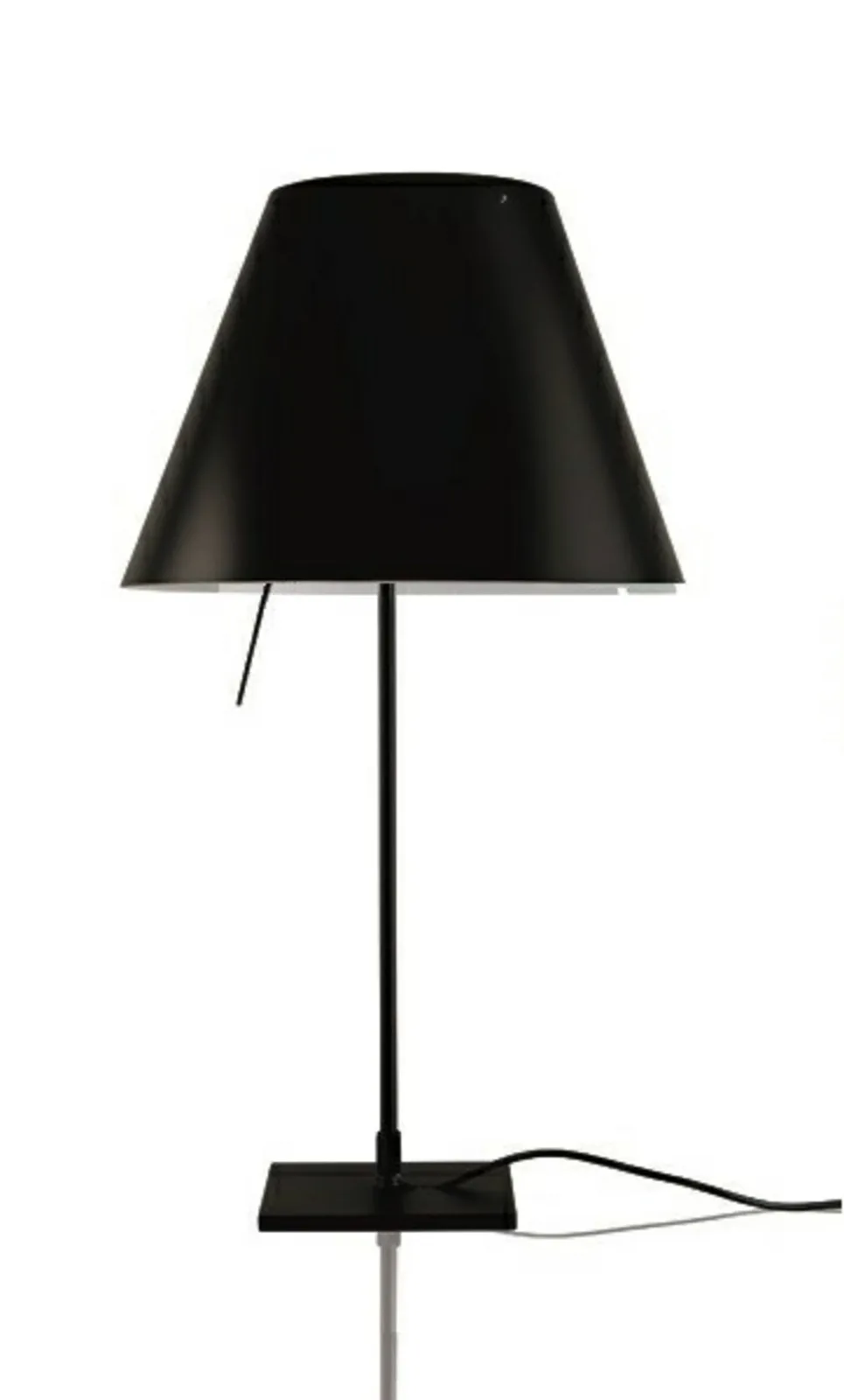 Costanzina Bordslampa Svart/Liquorice Black - Luceplan - Vardagsrum - Aluminium