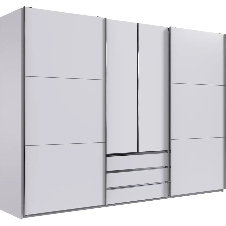 Kleiderschrank Mora weiss Holzwerkstoff B 300 cm