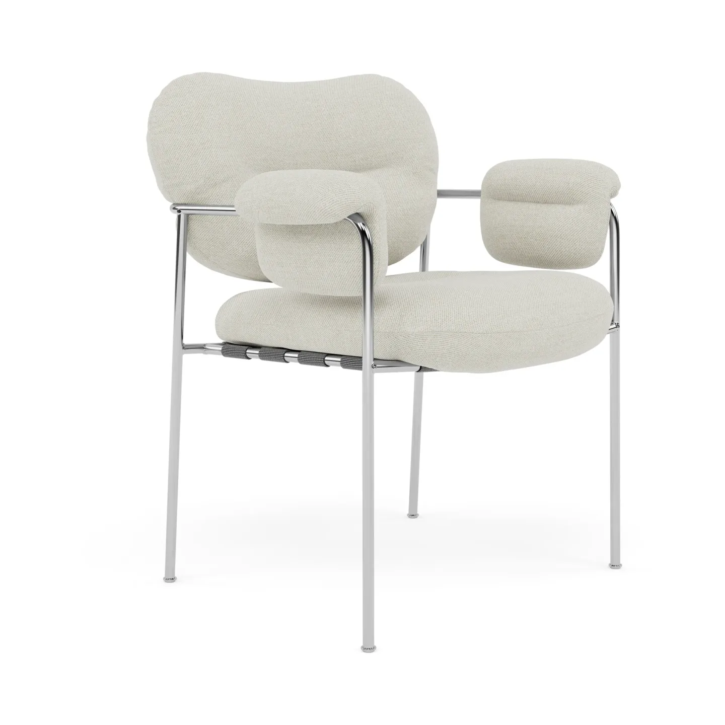 Fogia Bollo Stuhl Sealife 363610-polished stainless steel