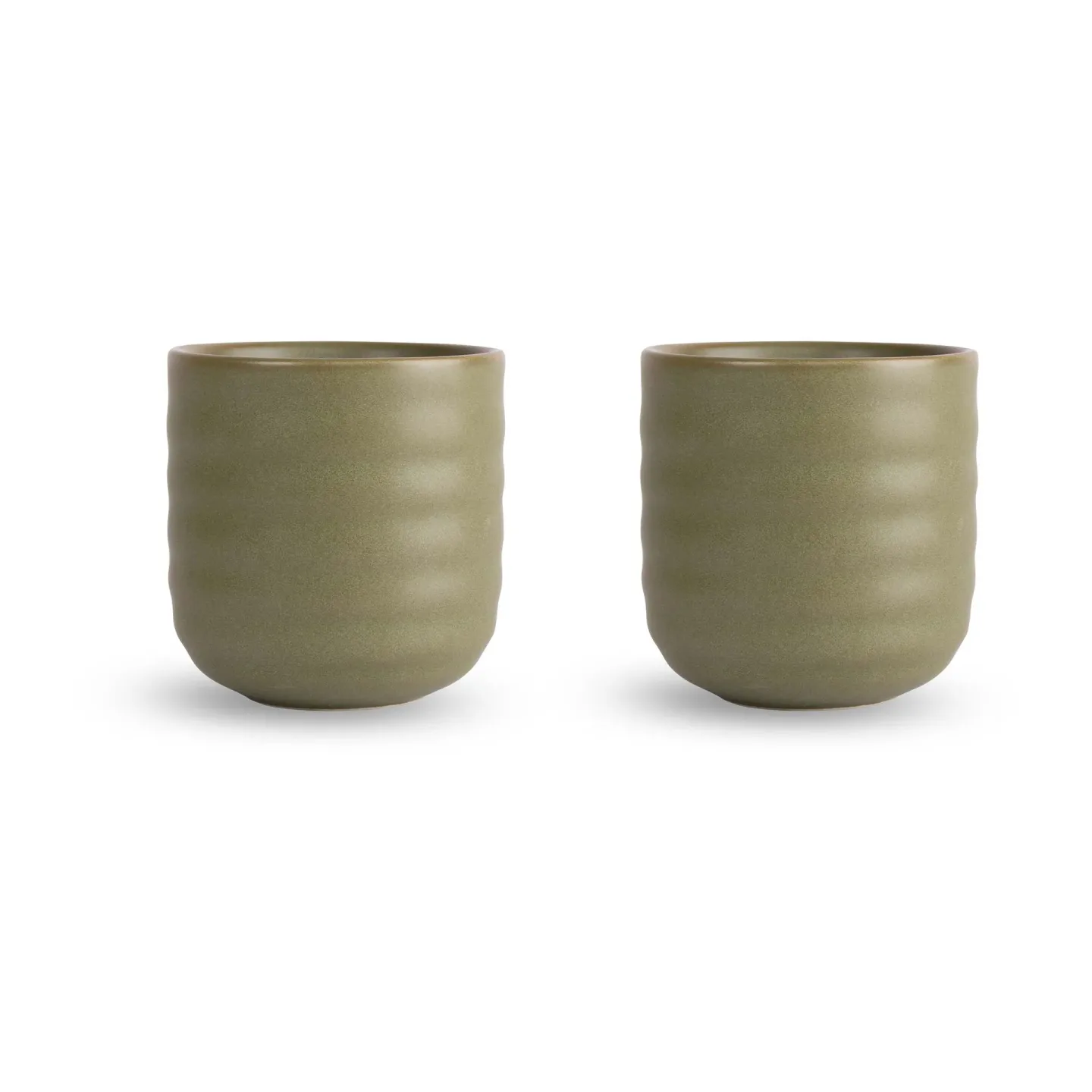 Sagaform Ellen Tasse 2er Pack 18cl Grün