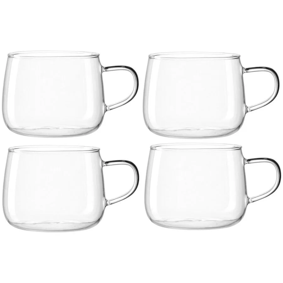 Teetasse Leonardo Transparent Glas 0.45 l