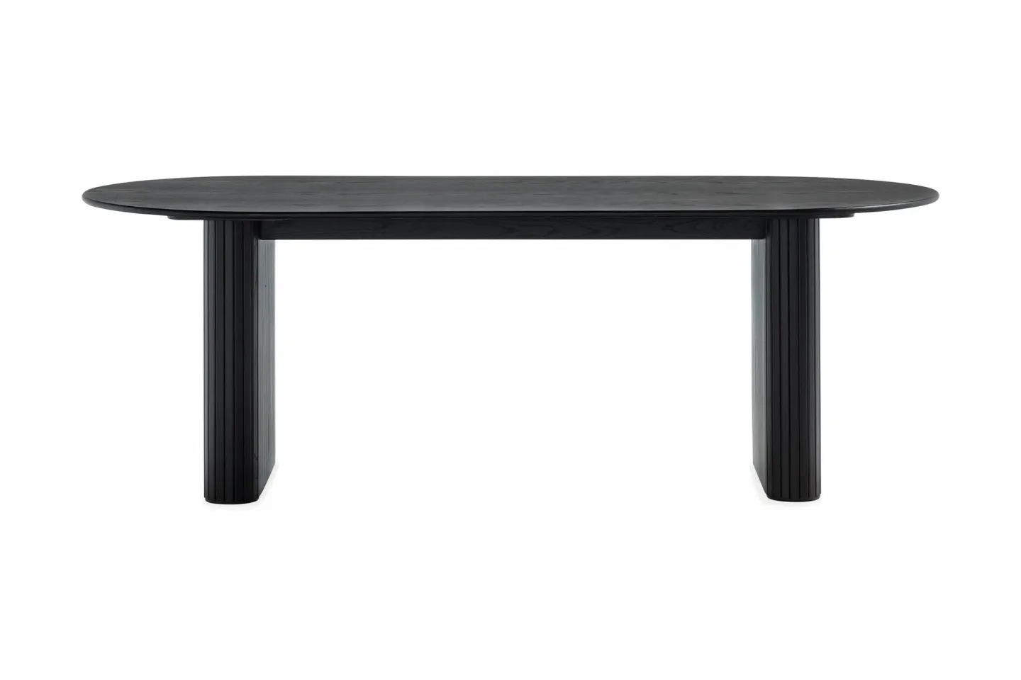 Noira Ovalt Matbord 220 cm - Svart