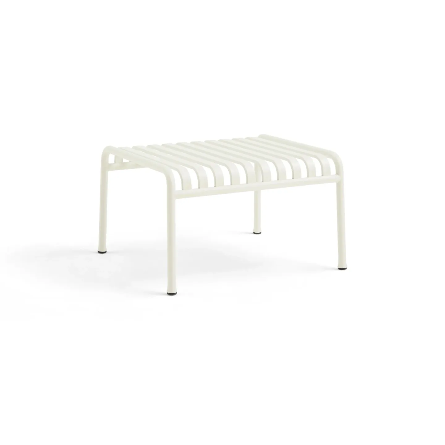 HAY Palissade Ottoman Fußhocker Cream white