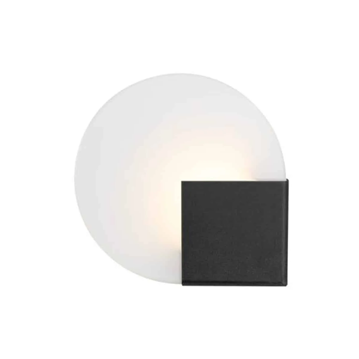 Örsjö Sun Vägglampa Svart struktur