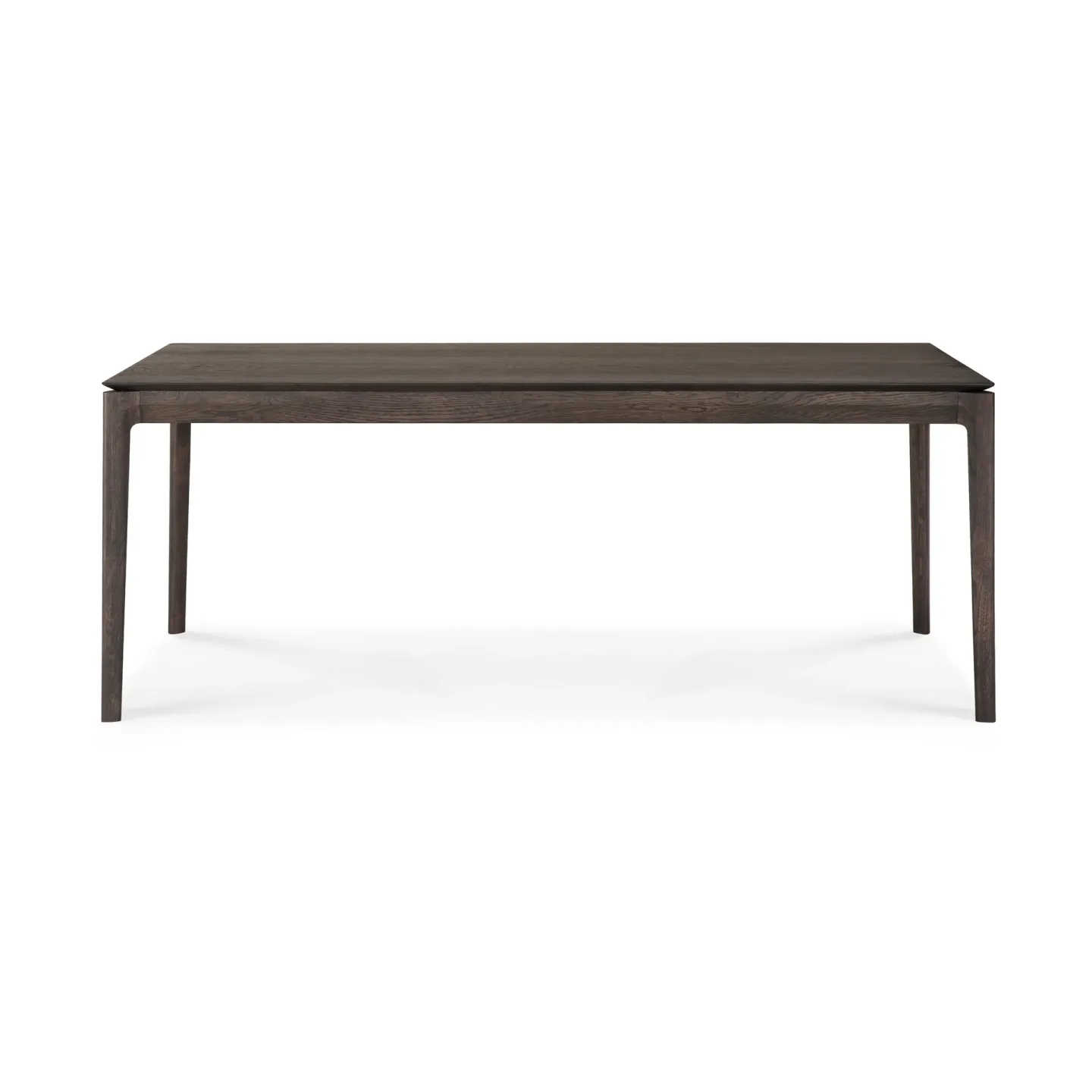 Ethnicraft Bok utdragbart matbord Brunlackerad ek, 100x200/300 cm