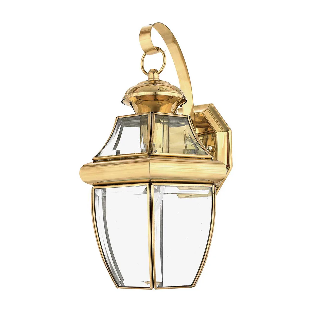Elstead Lighting - Newbury - Fasadbelysning - Polerad mässing
