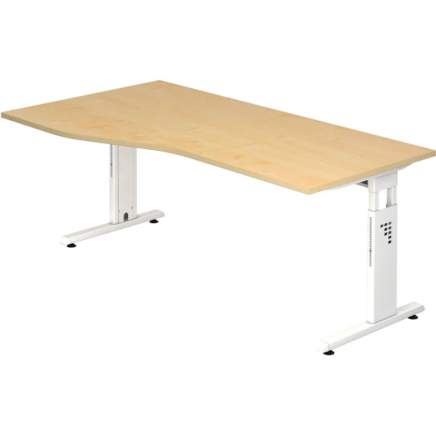 Schreibtisch Office Ahorn Holzwerkstoff B 180 T 100 cm
