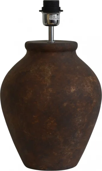 Hallbergs - Casagrande 54cm - Lampfot - Mörk terrakotta