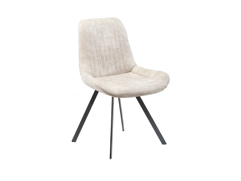Stuhl AROSA Stoff taupe drehsitz