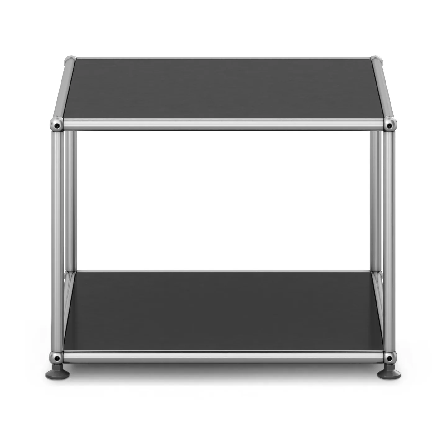 USM - USM Haller M22 30 Graphite Black - Sidobord - Fritz Haller & Paul Schärer - Svart - Metall