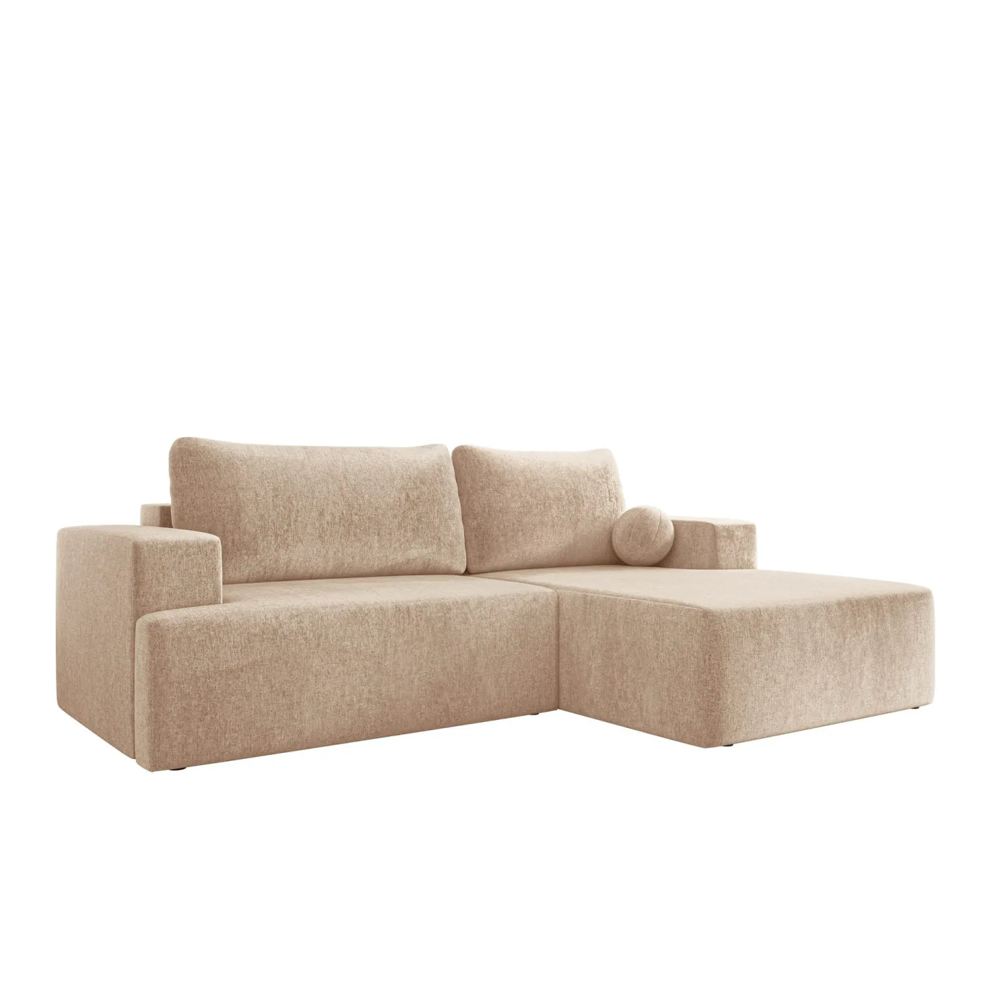 Deylor Bäddsoffa med Divan 3-sits - Beige