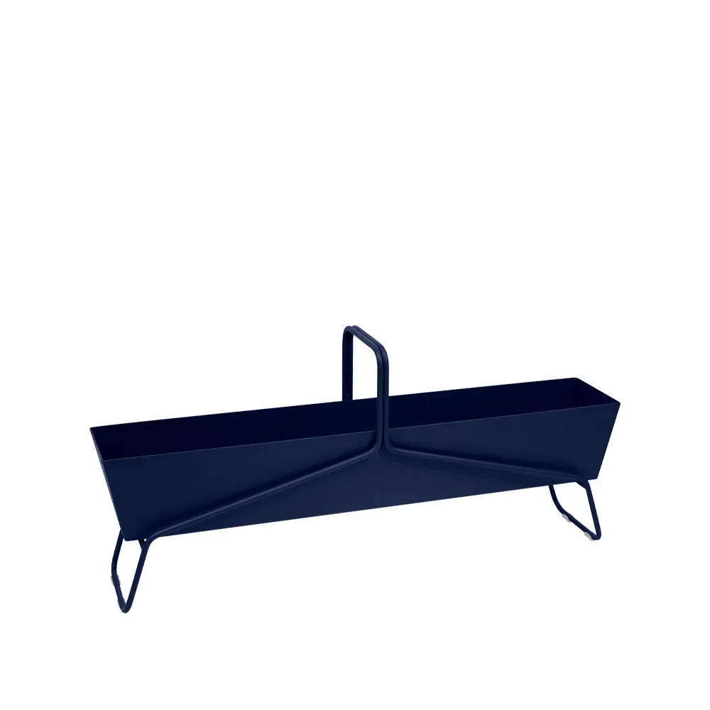 Fermob Basket long planteringsbox Deep blue (blå)