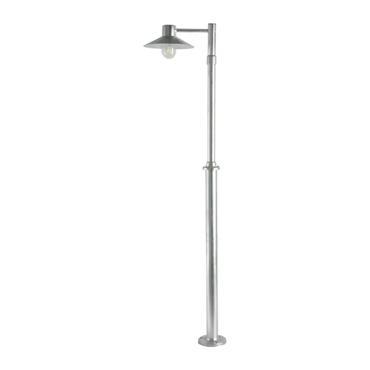 Lund 1 Utomhus Parkstolpa Galvaniserad - Norlys - Terrass - Aluminium
