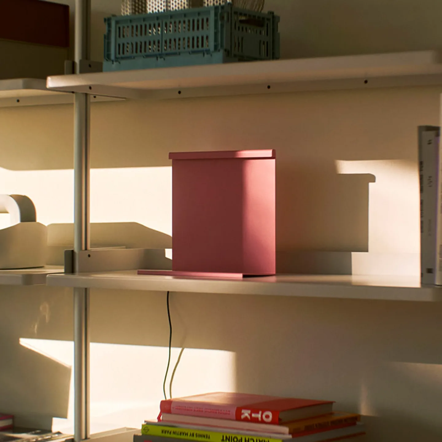 LBM Tischleuchte Luis Pink - HAY - Wohnzimmer - Design - Metall