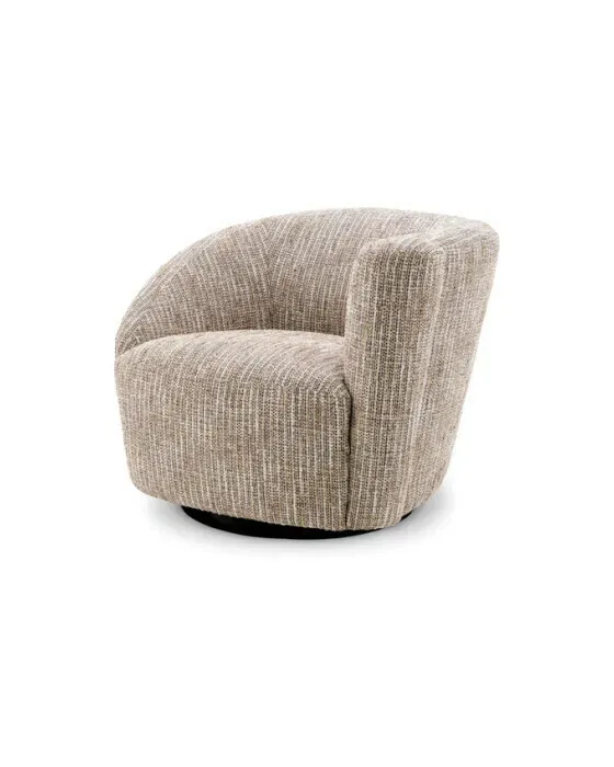 Colin drejelig lænestol Mademoiselle beige højre