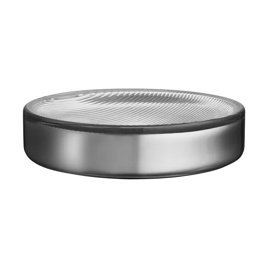 Orrefors Array Schale Silber, Ø35 cm