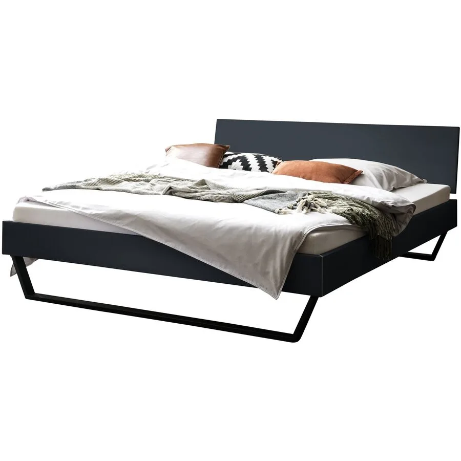 Hasena Bett Ingo Anthrazit MDF 180 x 200 cm