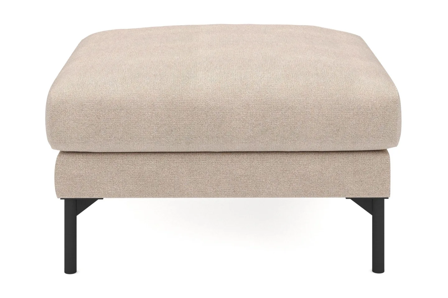 Menard Tyg Fotpall 87 cm Bred - Beige