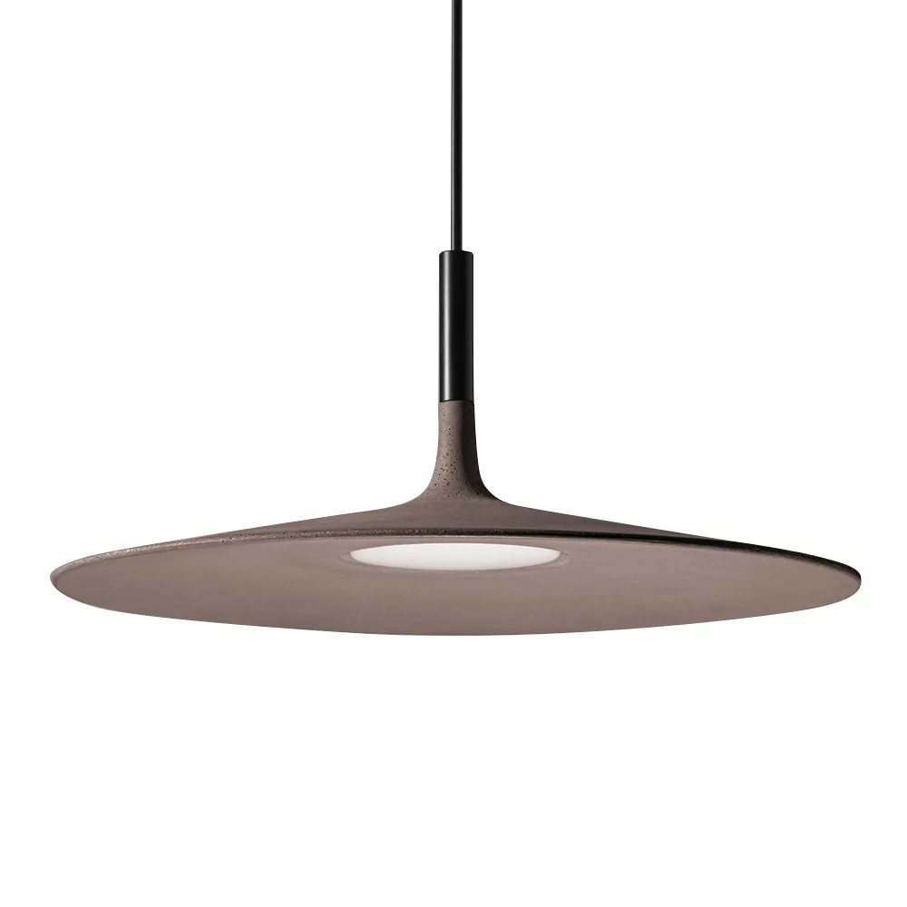 Foscarini - Aplomb Large Pendant Marrone (Brun) - Pendellampor - Lucidi & Pevere - Röd
