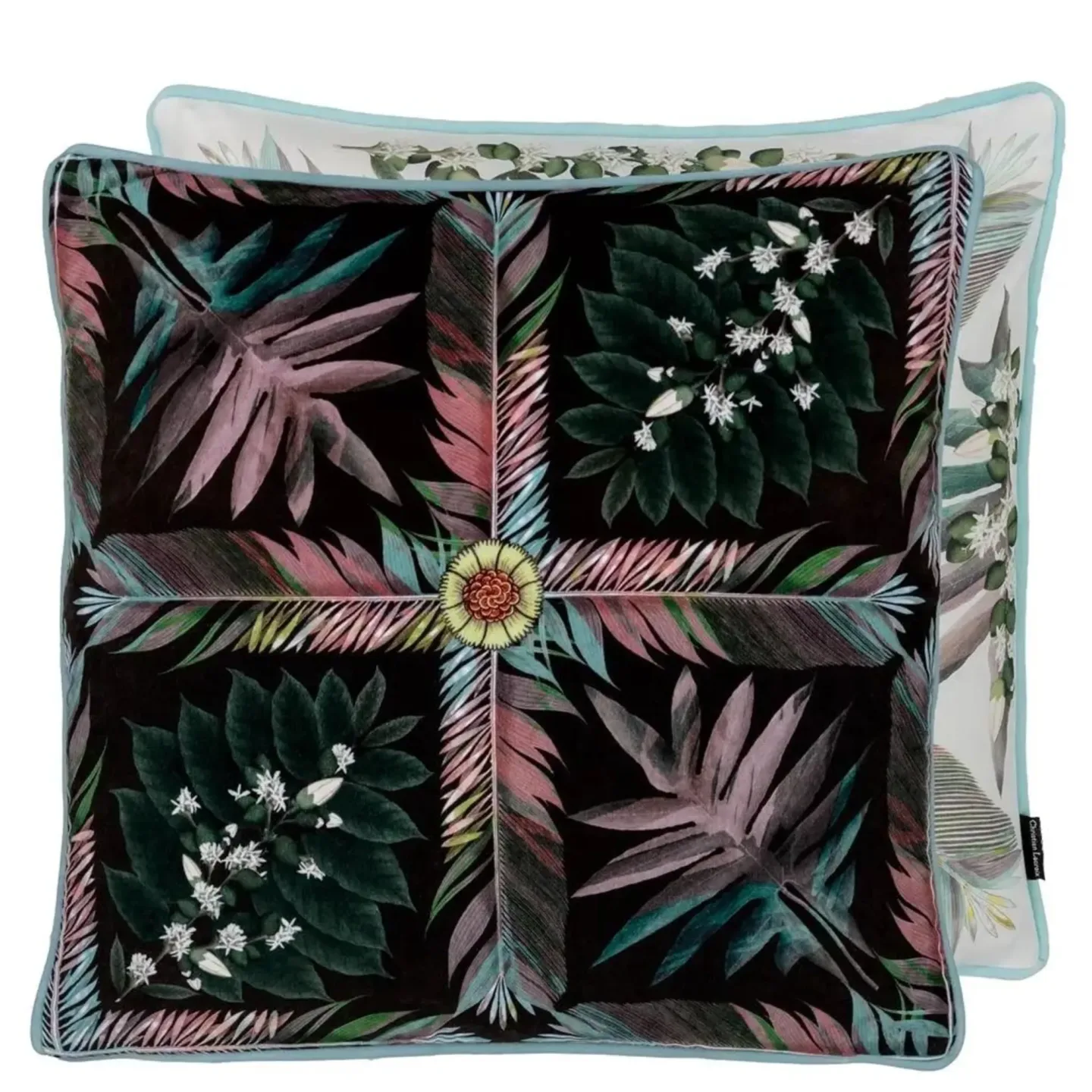 Designers Guild Kissen Feather Park - Jais Mehrfarbig | Schubiger Möbel