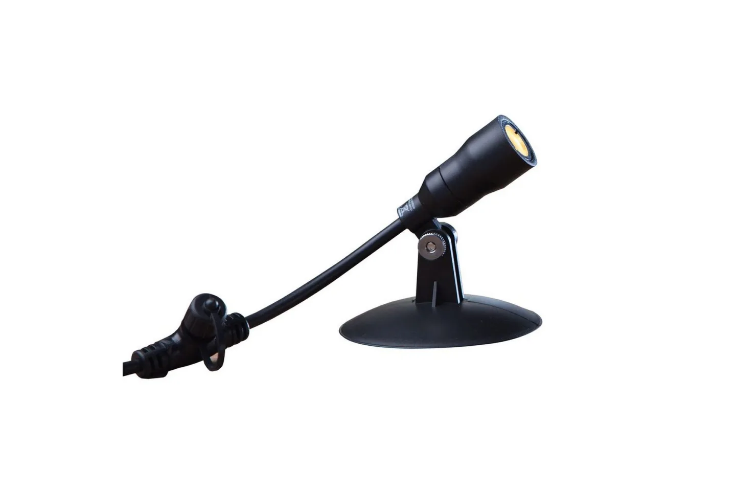 Belysningsspot Heissner Smart Light 1W Svart Varmit -