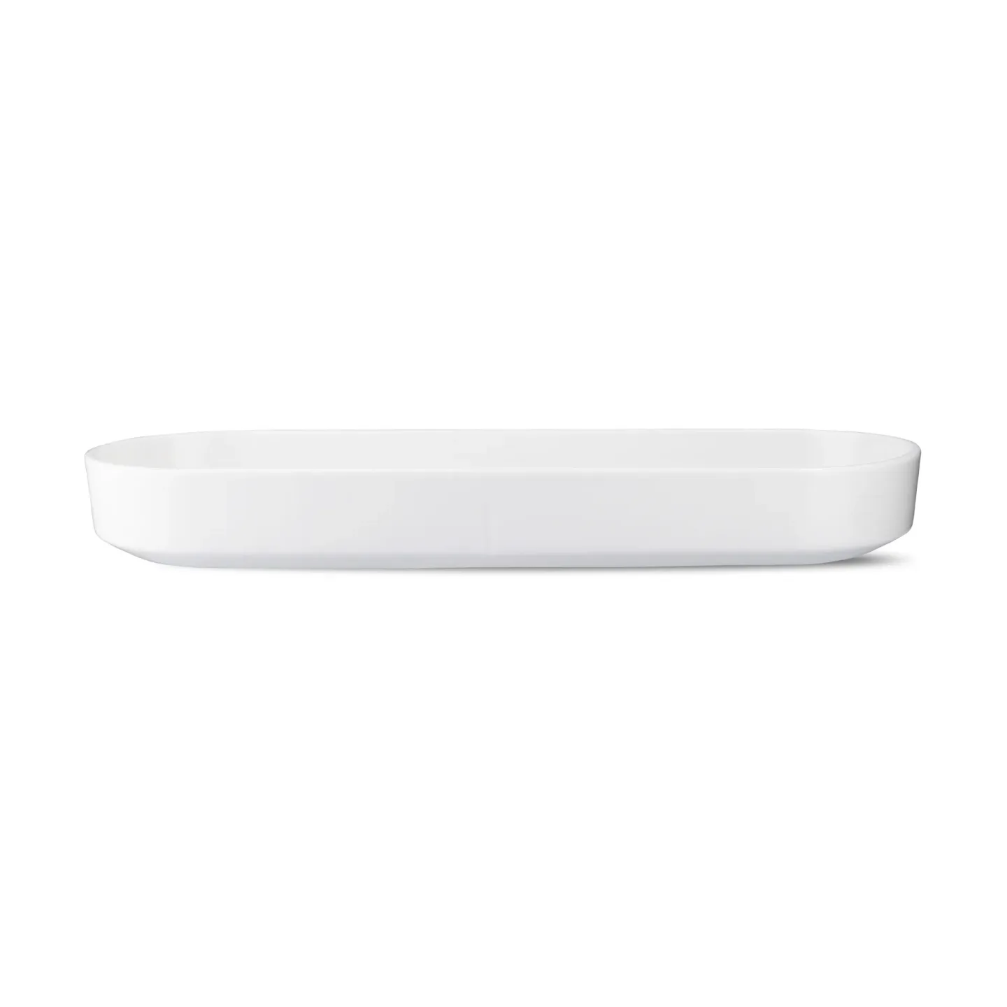 Rosendahl Grand Cru ovales Servierplatten Weiß, 12x34 cm