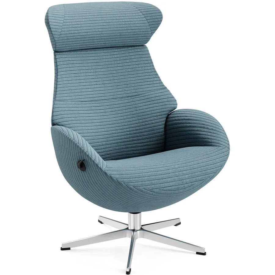 Conform Relaxsessel Daja petrol Stoff T 163 B 81 H 110 cm - Möbel Konfigurator: Traummöbel individuell zusammenstellen