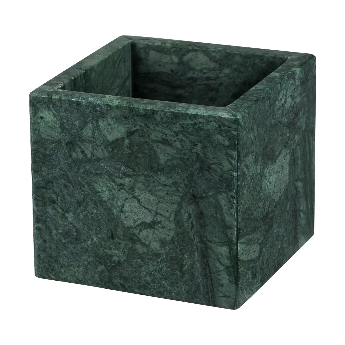 Mette Ditmer Marble kub 10x10 cm Dark forest