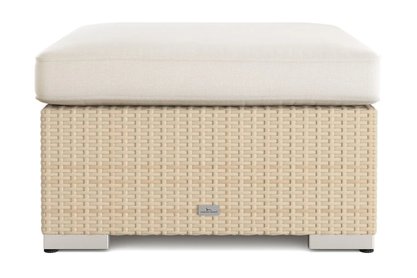 Bahamas Divanmodul - Loungebord utomhus 75x75 cm till soffor - Beige