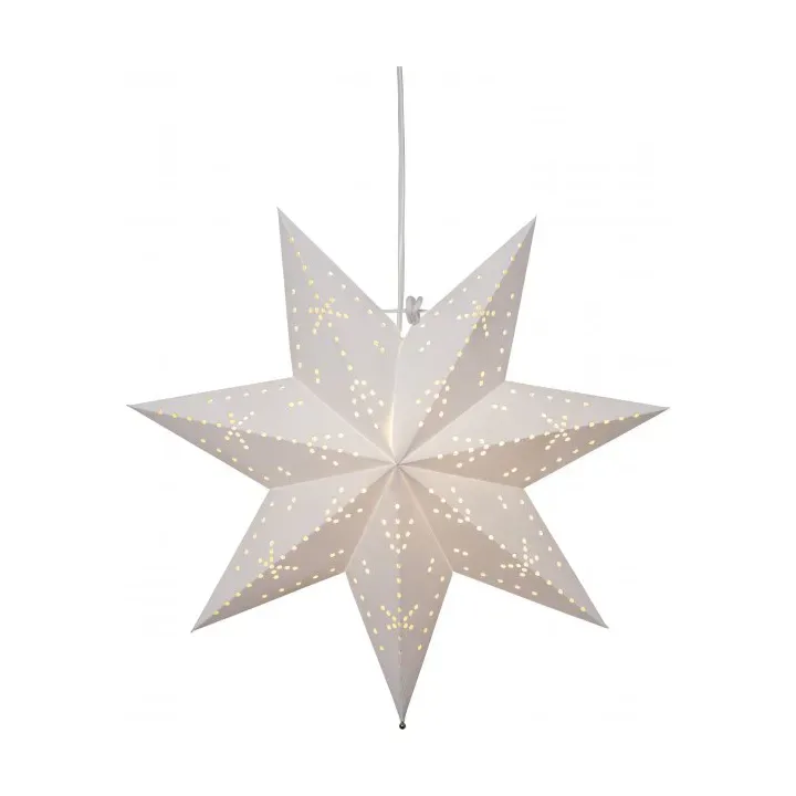 Star Trading Classic pappersstjärna 45 cm Vit