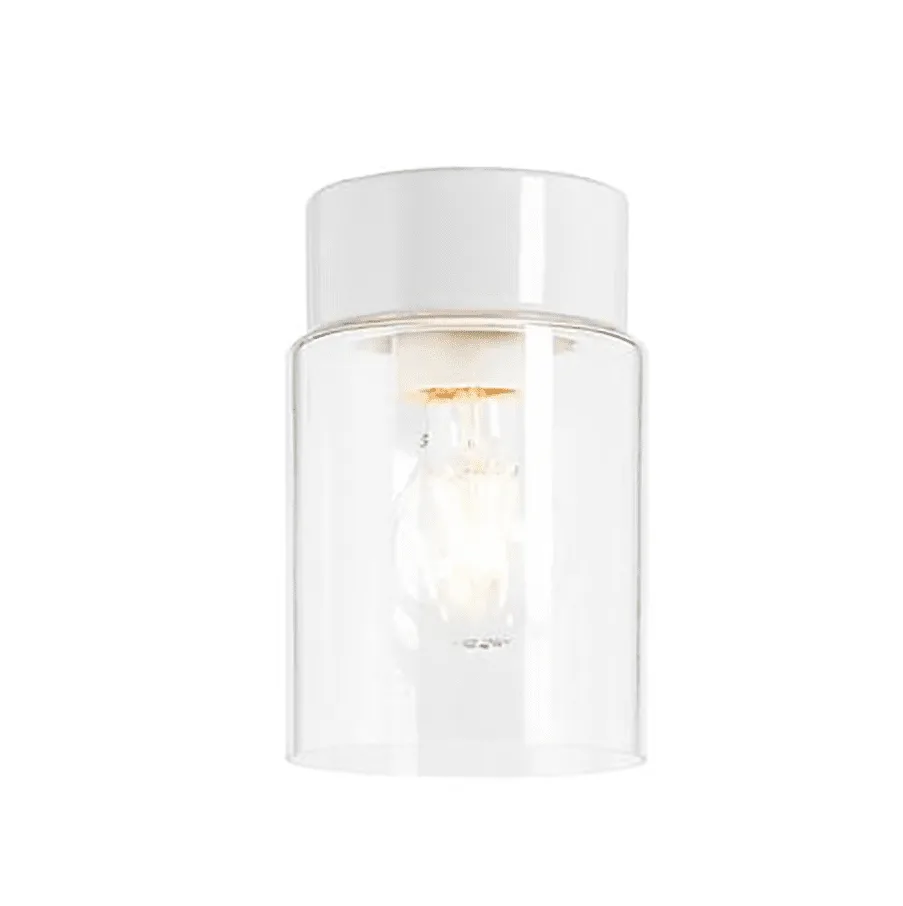 Ifö electric - Open Tina Ø10 - Badrumslampa - Vit