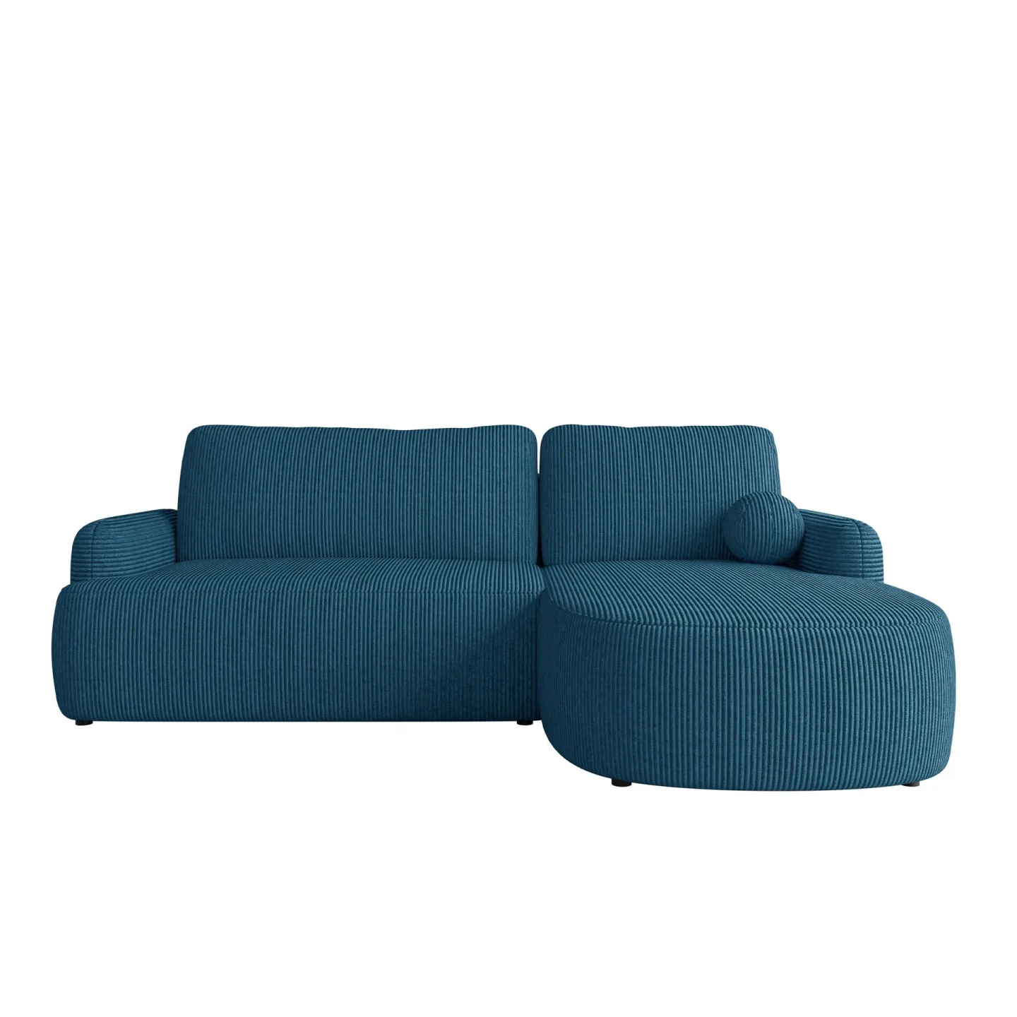 Branrel 3-sits Soffa med divan - blå